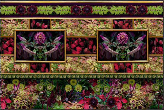 Specimen Panel with Early Autumn Floral, detalhe 1, 2010
